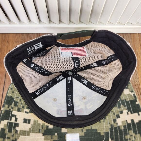 Texas Tech Red Raiders New Era 9twenty Trucker Hat Cap Green Digi Camo Snapback - Picture 9 of 10